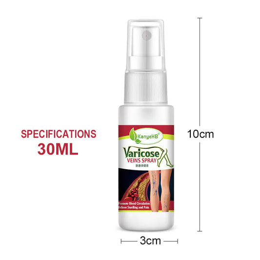 KanyeHB Spray para Veias e Cuidado das Pernas - 30ml